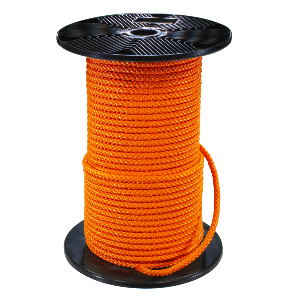 Gymnastikseil aus Polypropylen, 100 m-orange