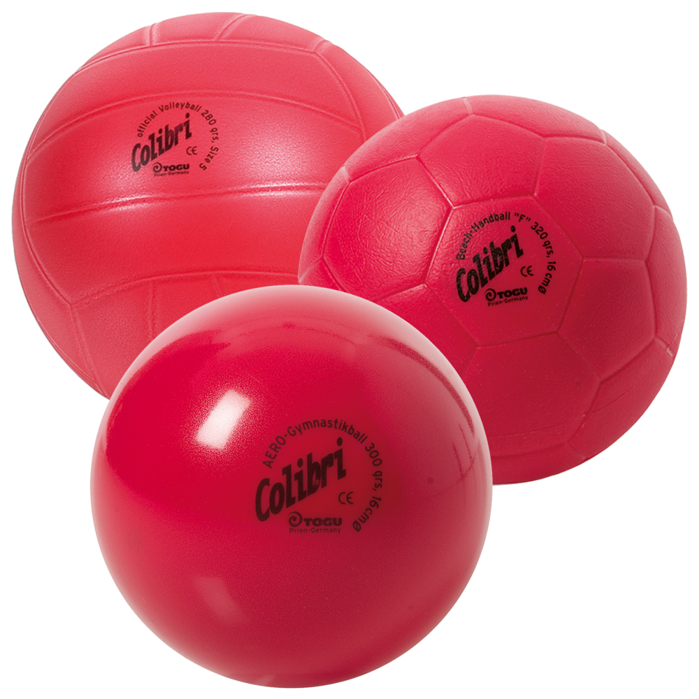 TOGU® Colibri® Bälle rot - verschiedene Ausführungen - Bild 2 - Vergrößern