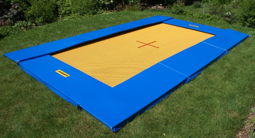 Bodentrampolin Adventure "Freestyle" Outdoor - Bild 2 - Vergrößern