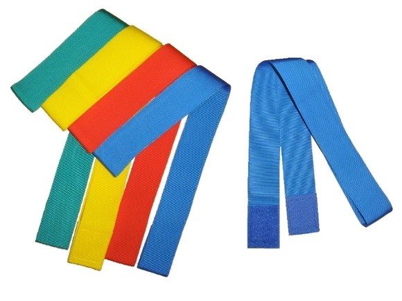 Mannschaftsbänder, verstellbar mit Klett - Bild 2 - Vergrößern