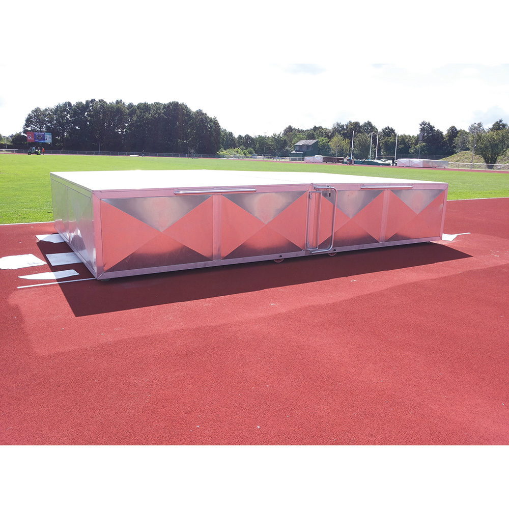 Fahrbare Alu-Sicherheits-Abdeckung, Hochsprung (Preis pro m²)