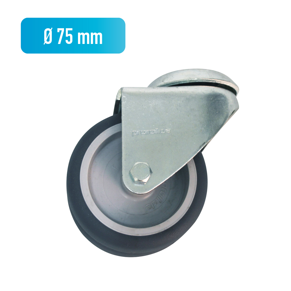 Doppelschwenkrolle für Barren - verschiedene Größen