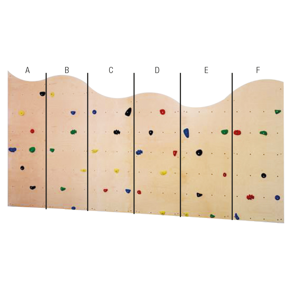 Kletterwand „climbing for kids“ Teil A - Bild 2 - Vergrößern