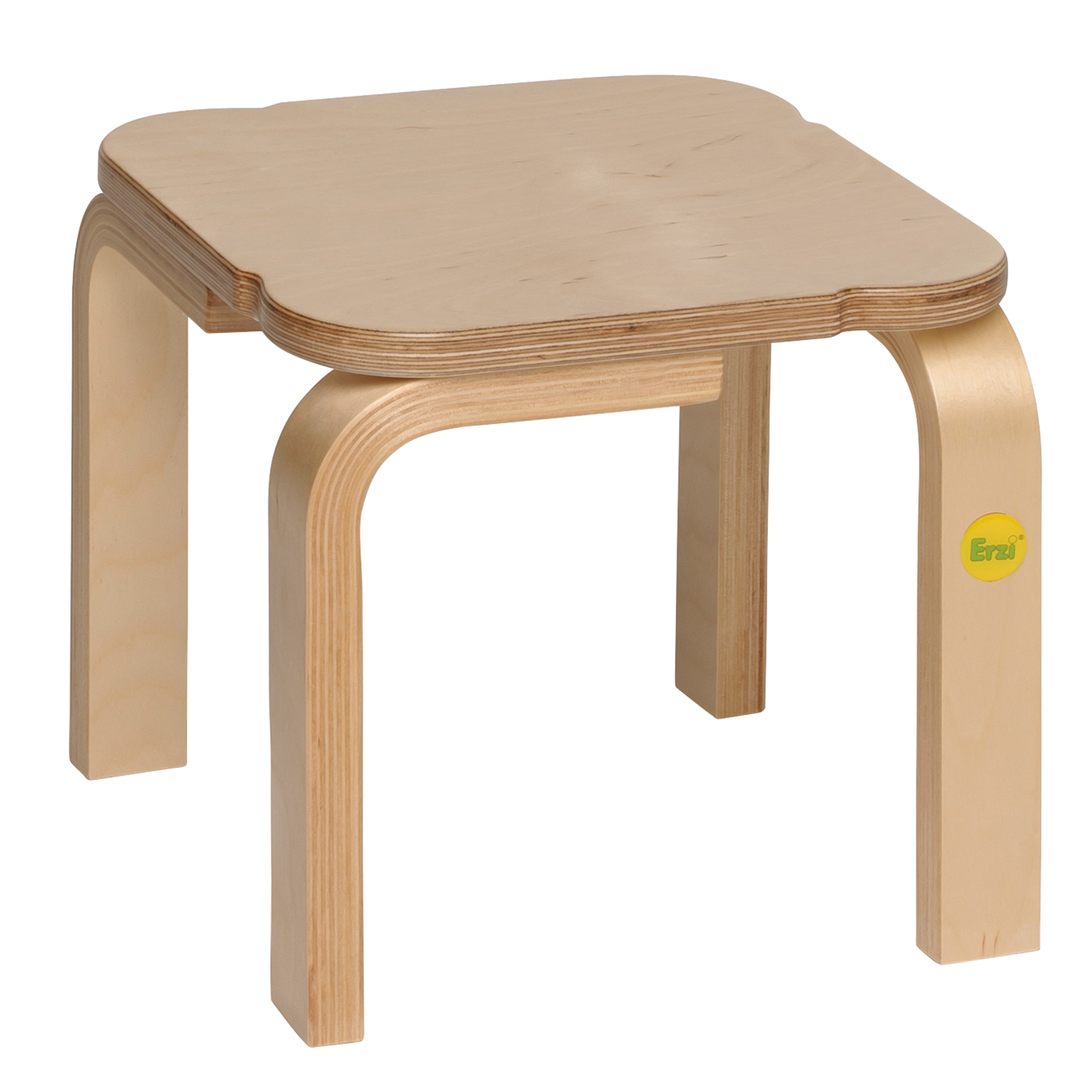 Erzi® Hocker aus Formholz - Bild 1 - Vergrößern