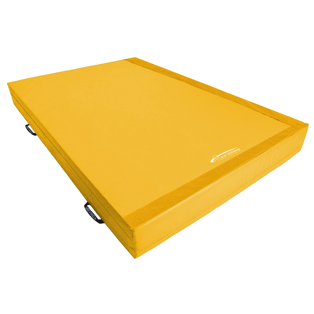 Kombi-Weichbodenmatte 4 Schlaufen gelb _138183_138184