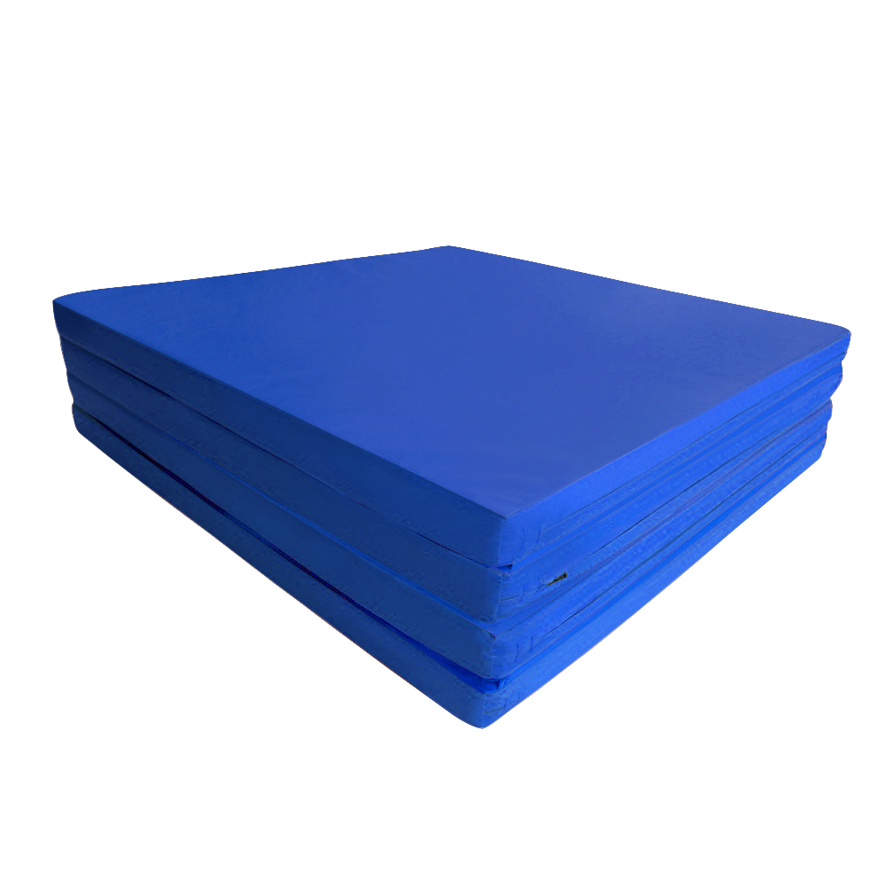 Klappbare Turnmatte KLAPP-FIX RG 35 Block_blau