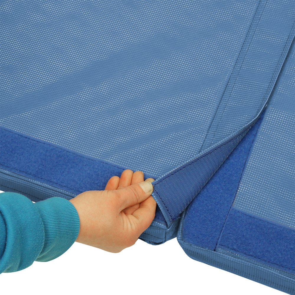 Kombi-Turnmatte Detail_blau