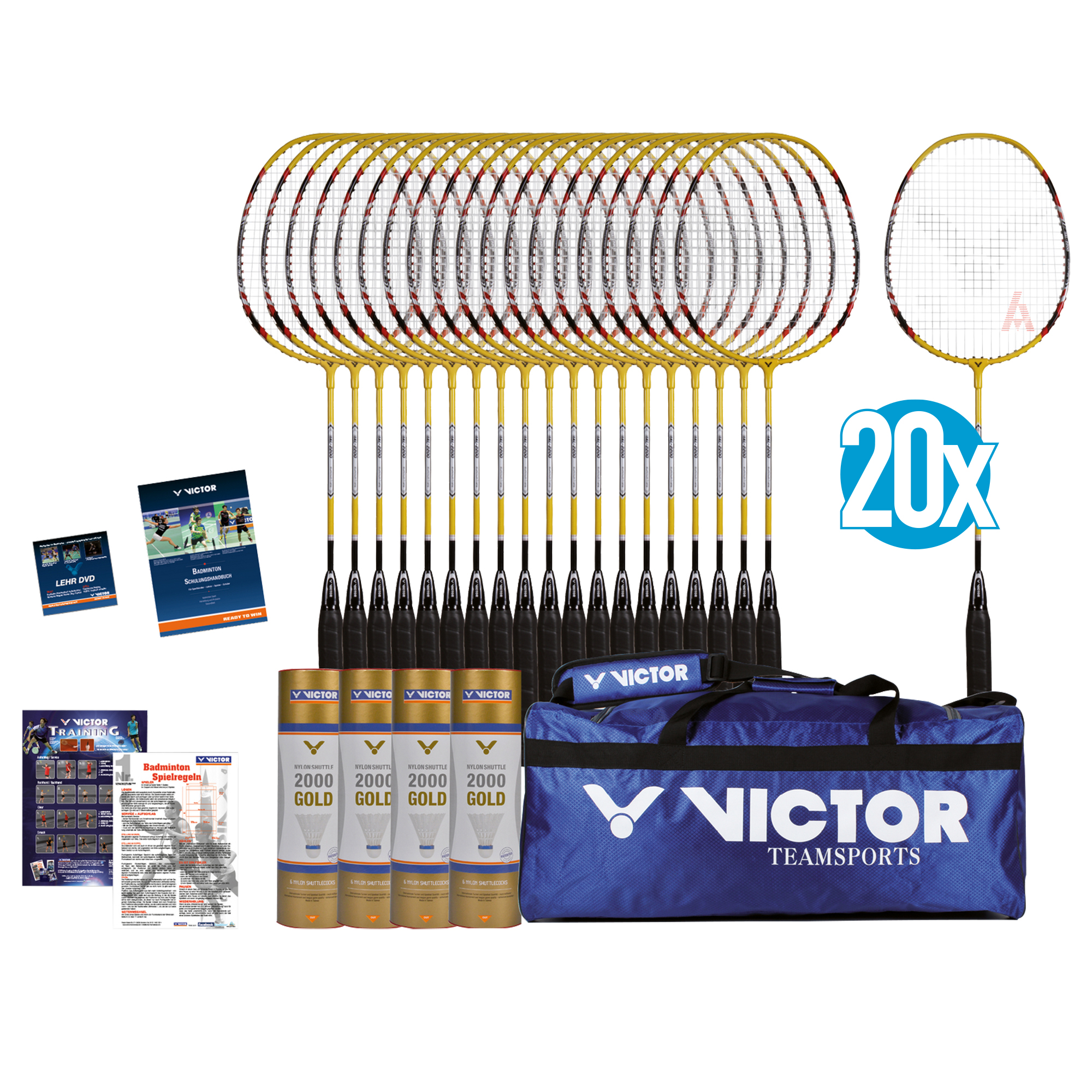 VICTOR Badminton Schulpakete
