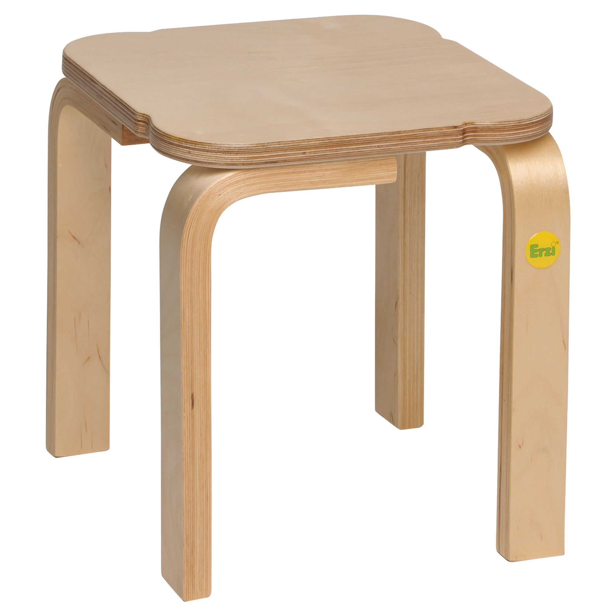 Erzi® Hocker aus Formholz