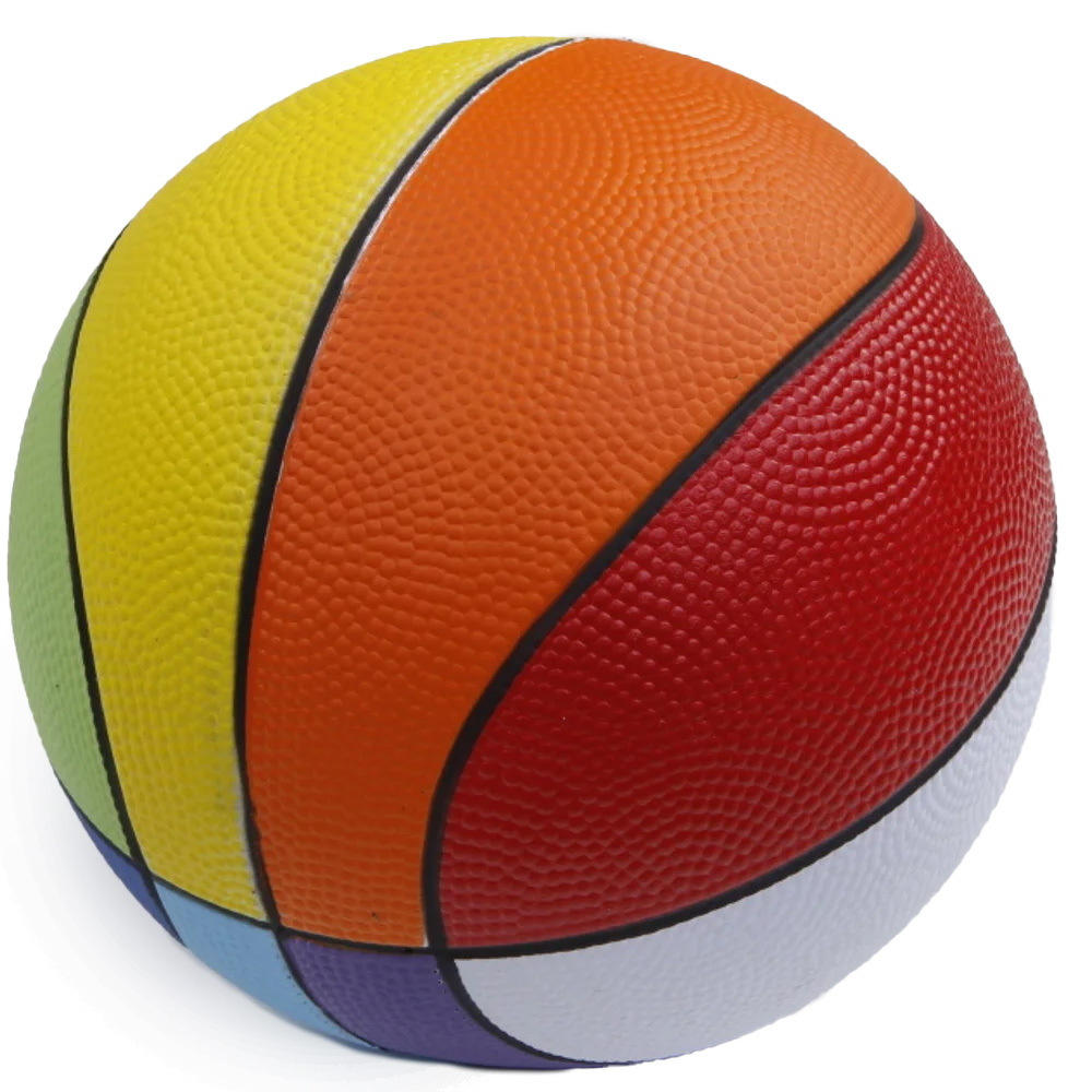 PU-Softball Basketball RAINBOW - Bild 2 - Vergrößern