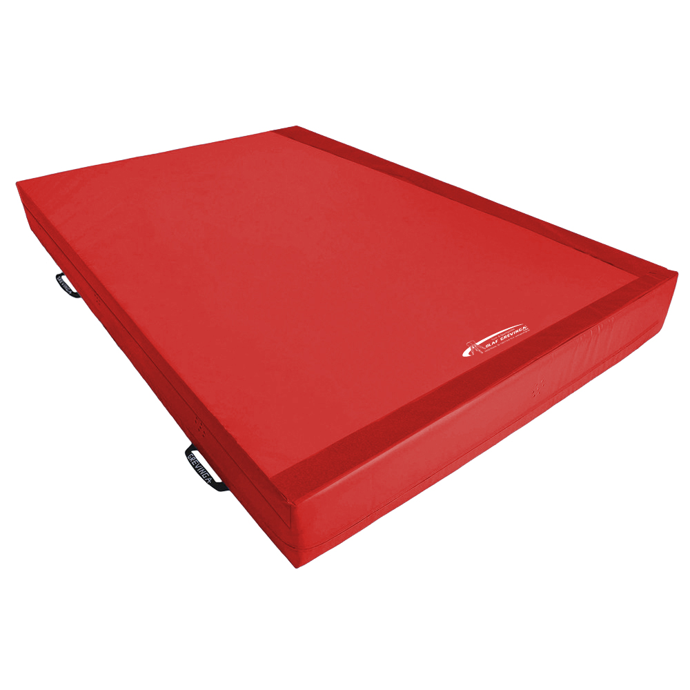 Kombi-Weichbodenmatte 4 Schlaufen rot _138183_138184