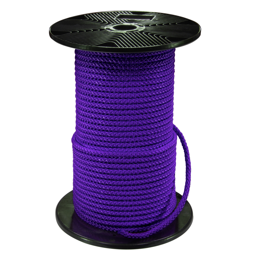 Gymnastikseil aus Polypropylen, 100 m-lila