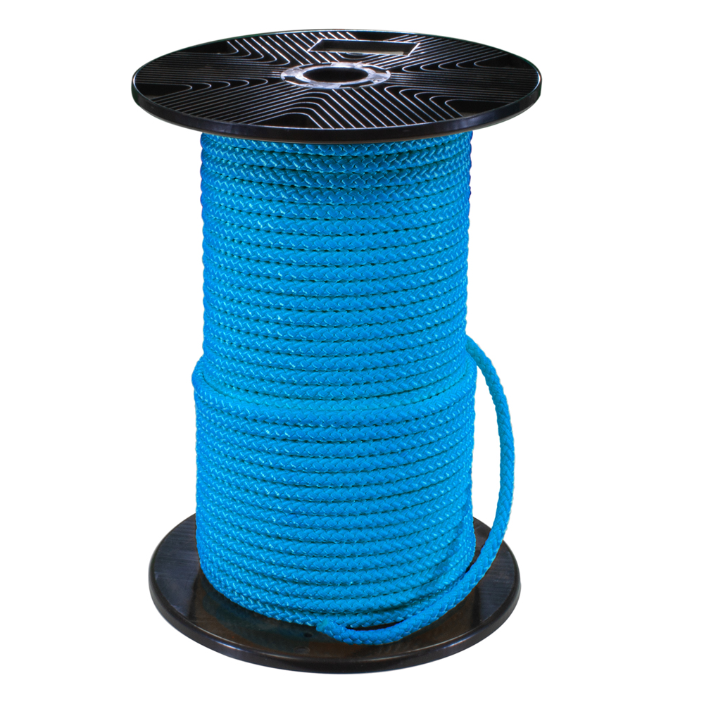 Gymnastikseil aus Polypropylen, 100 m-blau