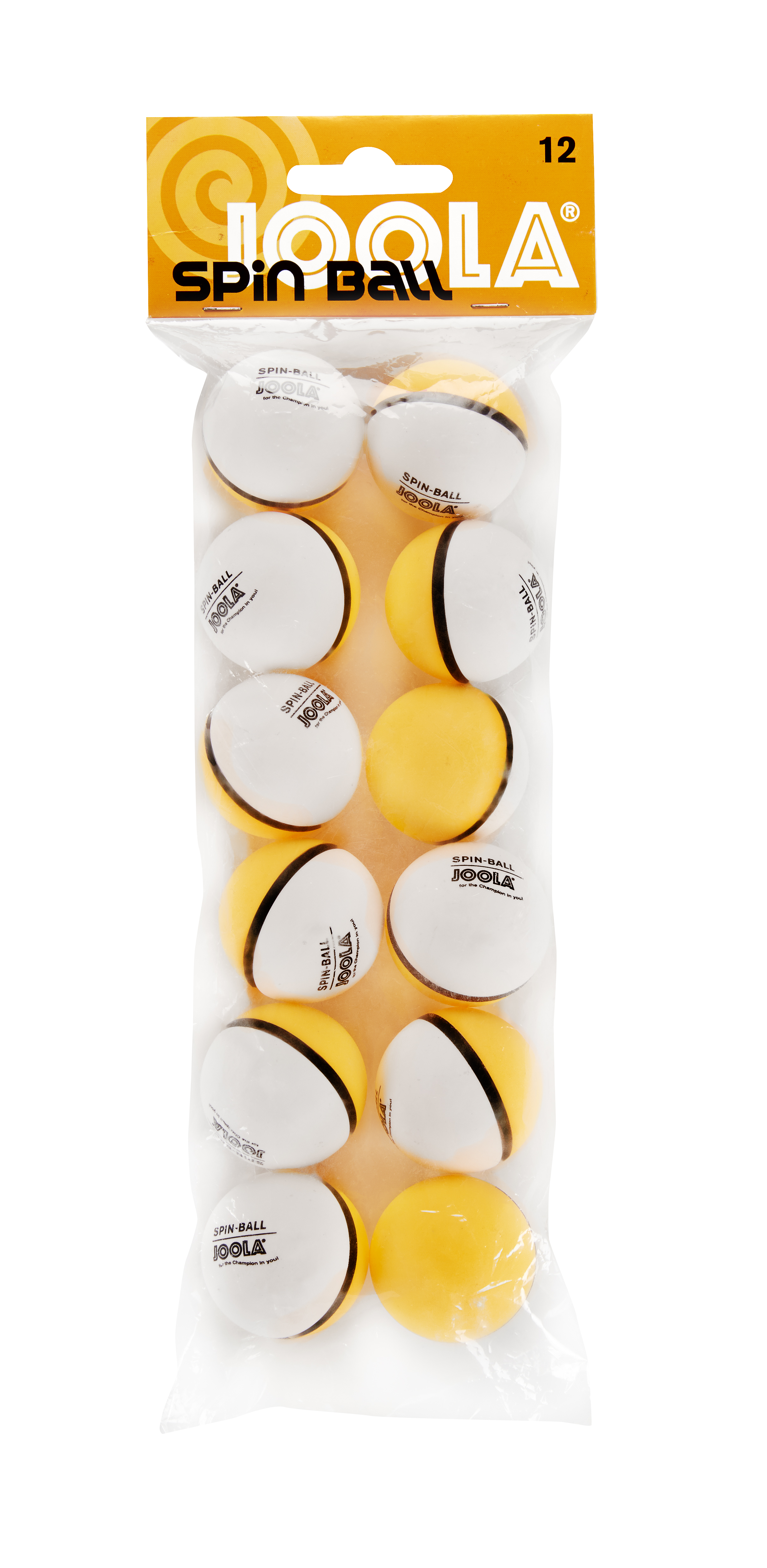 JOOLA Tischtennisbälle SPINBALL 12er