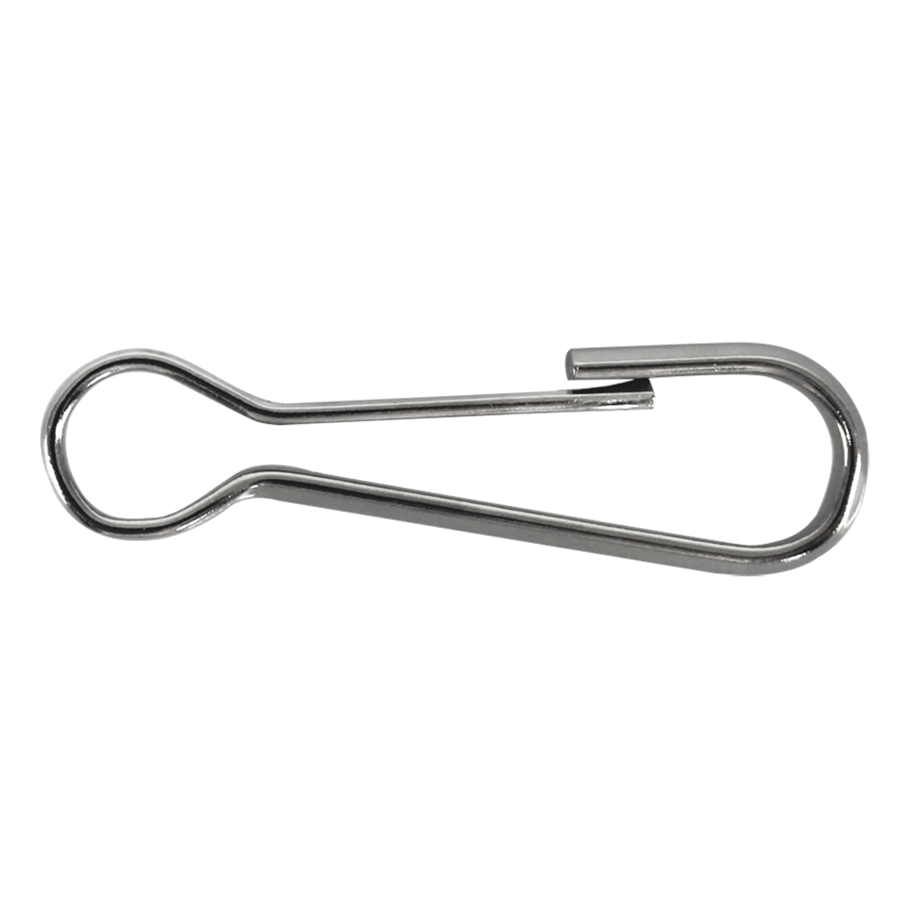 Simplexhaken vernickelt, 60 mm