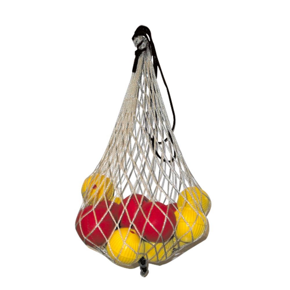 Engmaschiges Tragenetz für 30 Schlagbälle