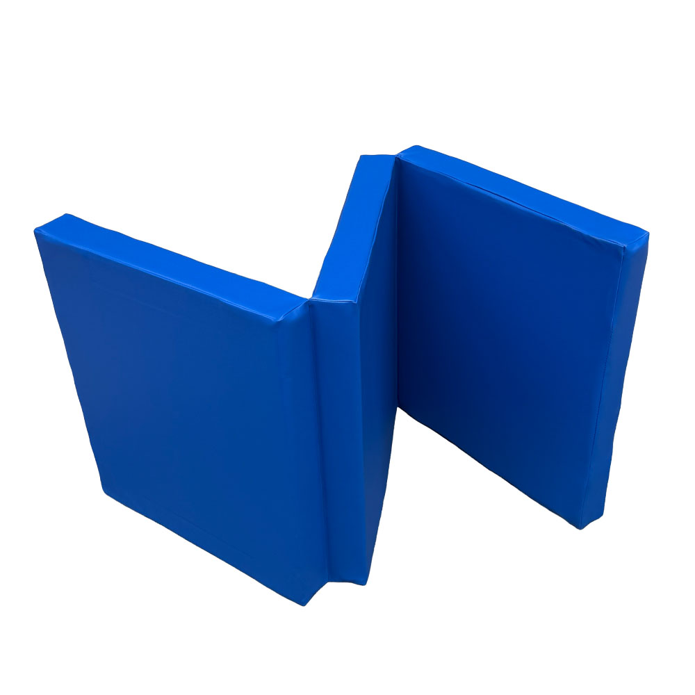 Klappbare Spiel-und Turnmatte-blau-3_180x70x8cm_138369