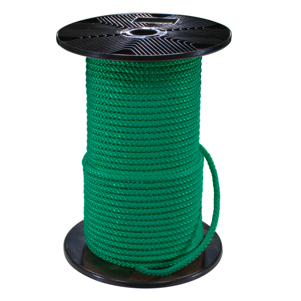 Gymnastikseil aus Polypropylen, 100 m-gruen