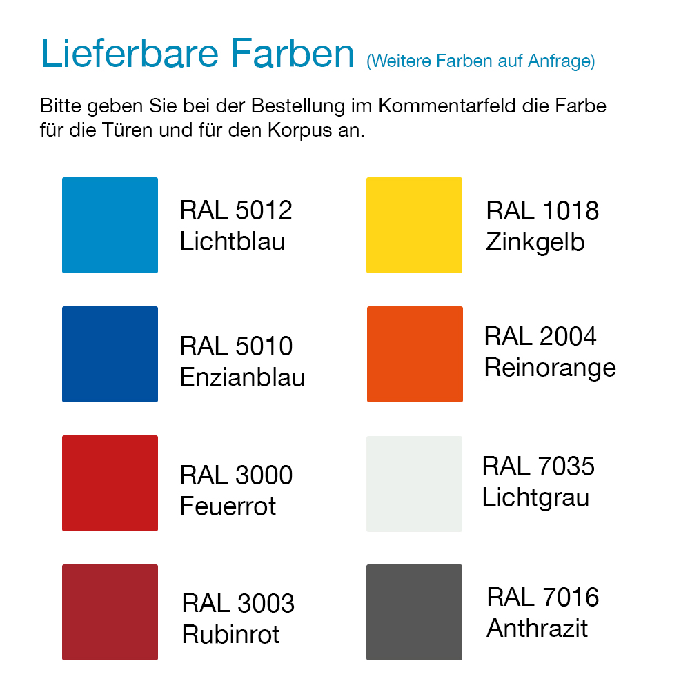 Sportgeräteschrank Typ III S - Bild 3 - Vergrößern