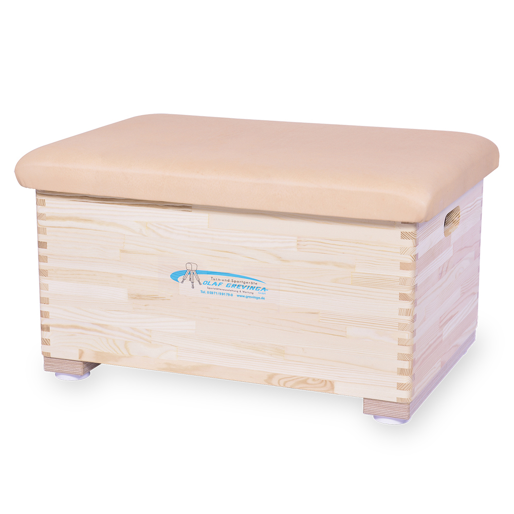 Sprungkasten klein aus Kiefernholz - verschiedene Ausführungen - Bild 3 - Vergrößern