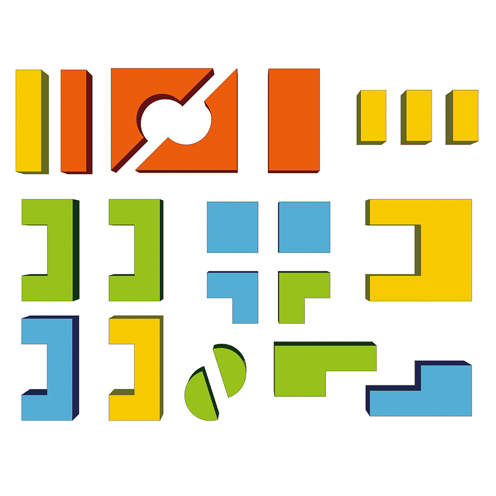 21-teiliger Bausteinsatz MAXI - Bild 2 - Vergrößern