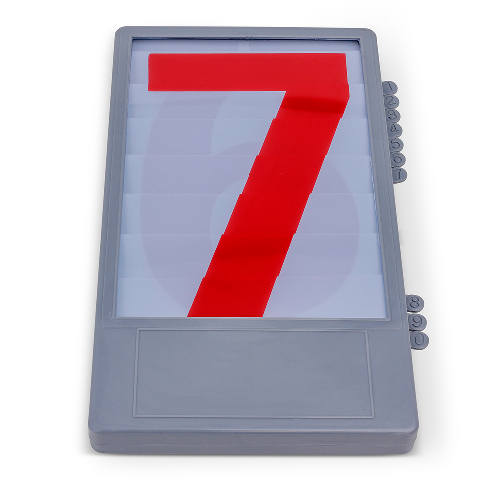 Ziffernkassette für Anzeigetafeln