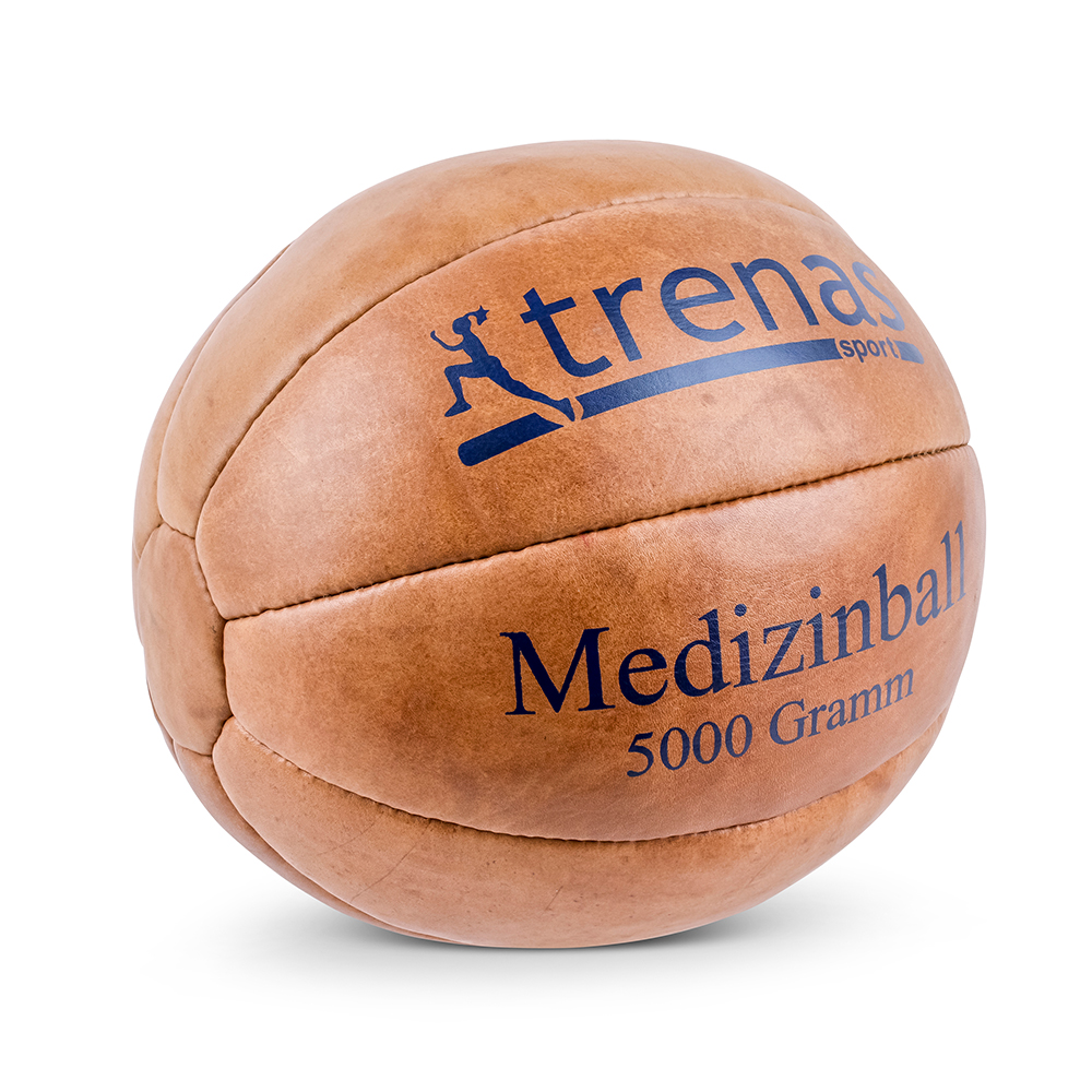 trenas Medizinball aus Leder