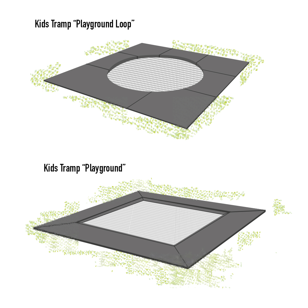 Eurotramp Kids Tramp "Playground (XL)" - Bild 3 - Vergrößern