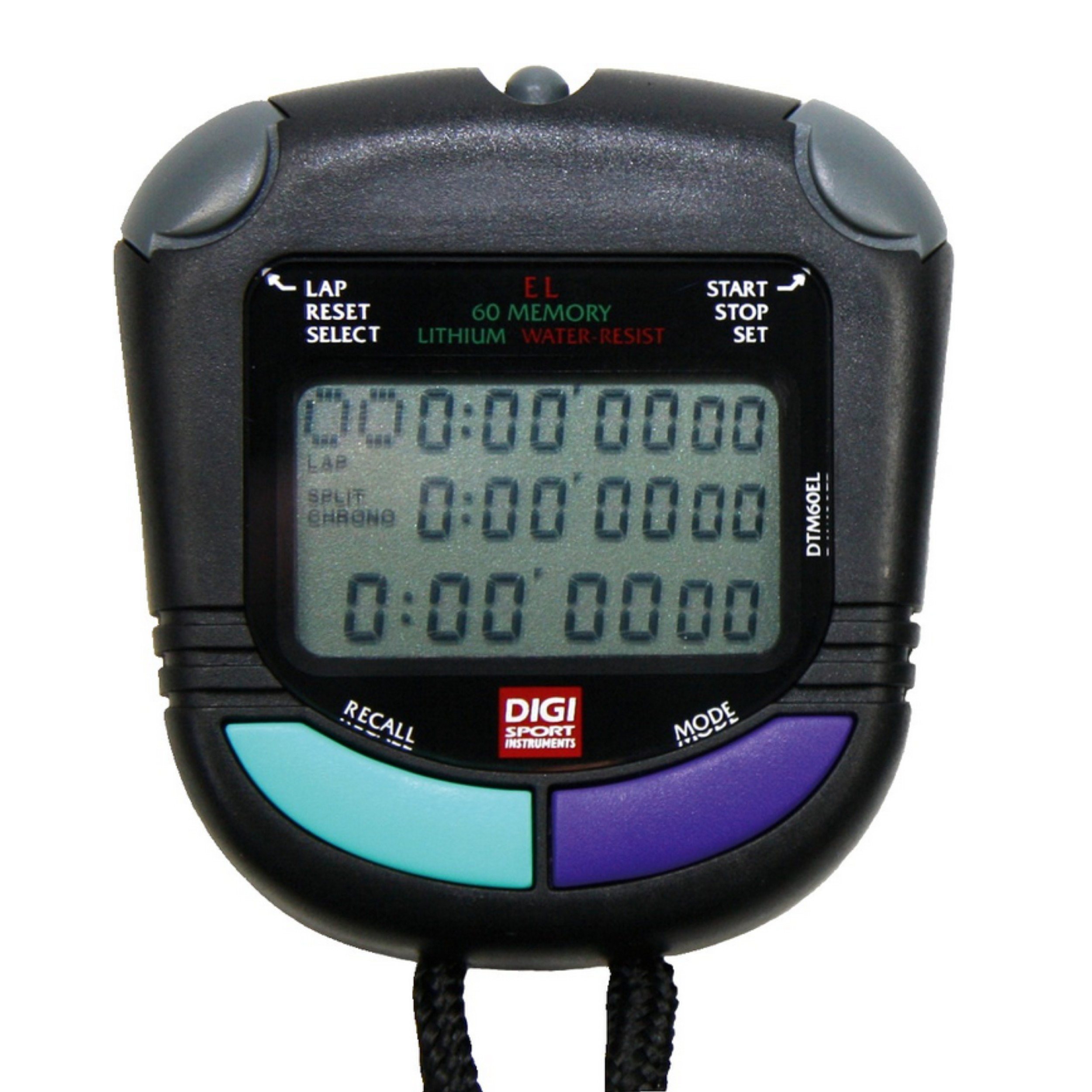 DIGI Stoppuhr "PC-91-EL" - 60 Memory