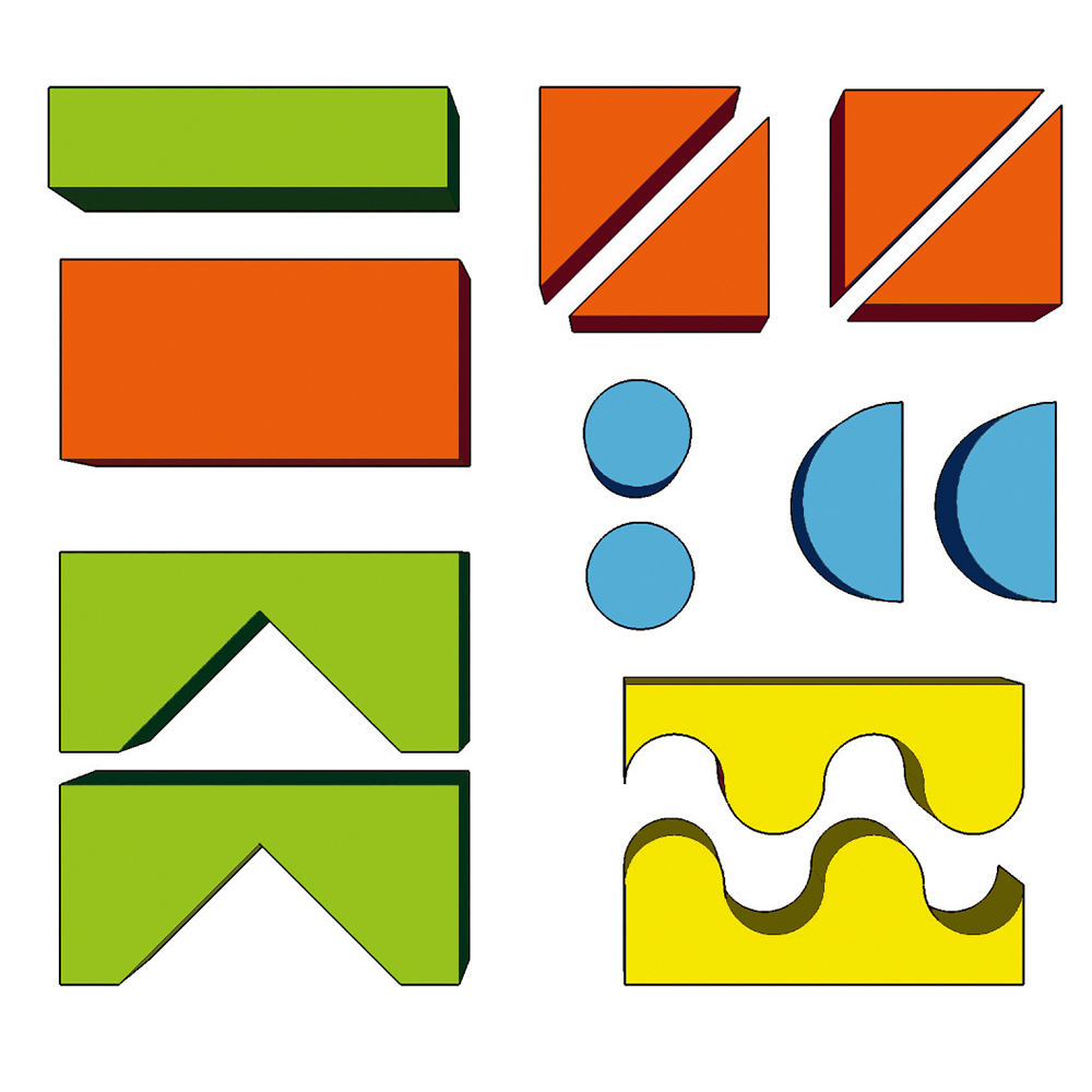 14-teiliger Bausteinsatz MEDI - Bild 3 - Vergrößern