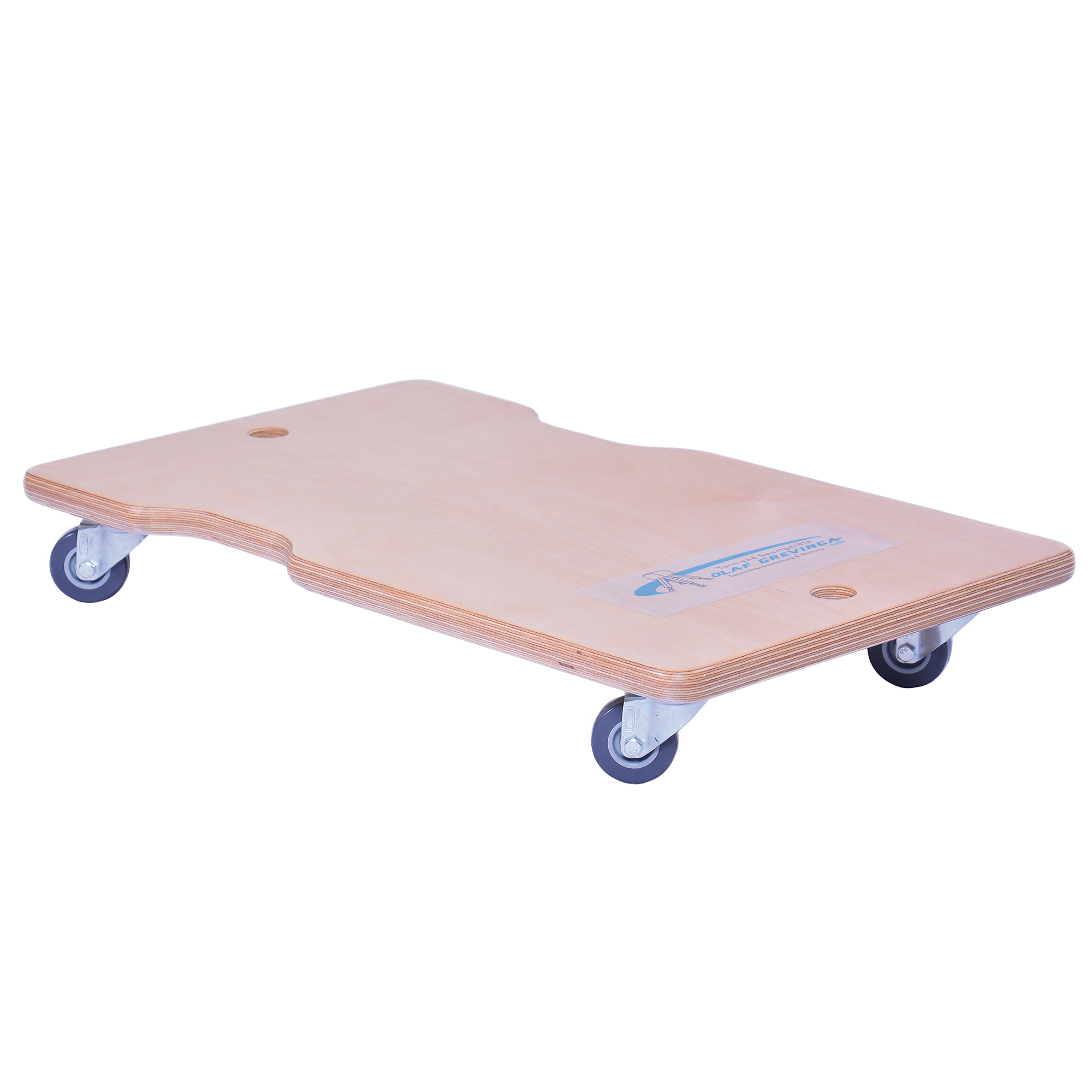 Gleitrollbrett mit 2 Griffaussparungen