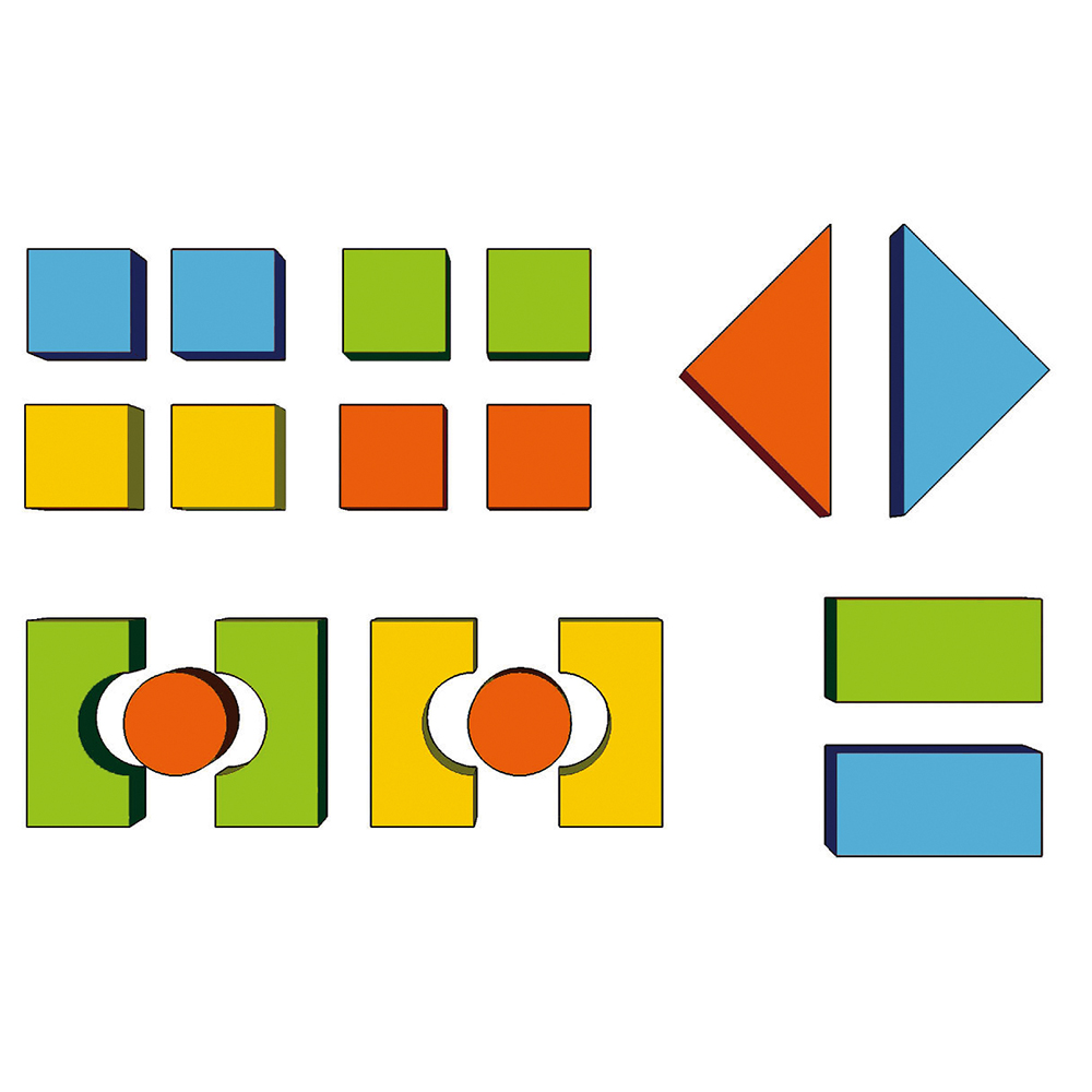 20-teiliger Bausteinsatz MEDI auf Rollwagen, inkl. Bezug - Bild 4 - Vergrößern