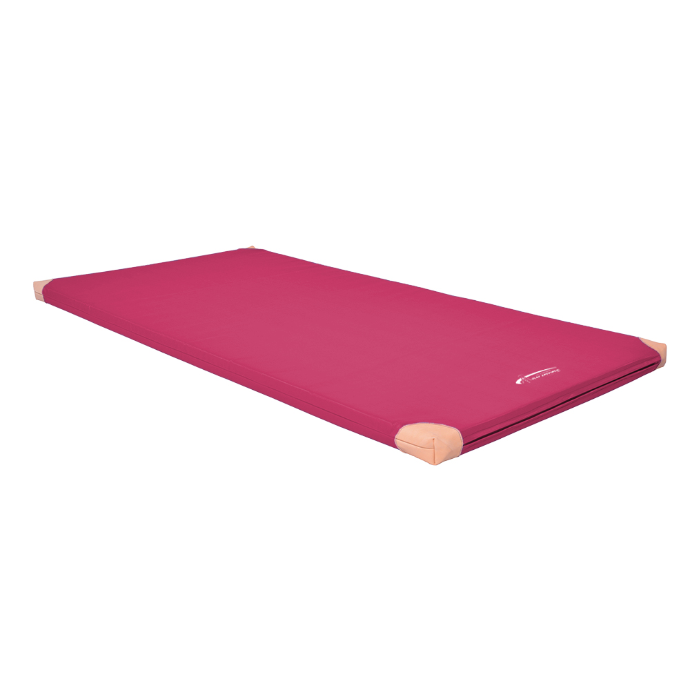 Turnmatte Supersoft Kima RG 22-200x100 cm Lederecken_pink