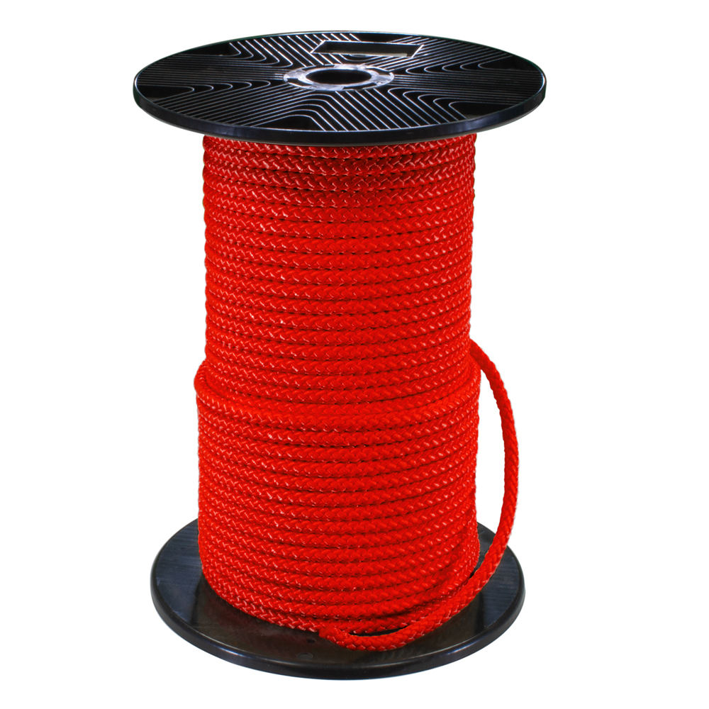 Gymnastikseil aus Polypropylen, 100 m-rot