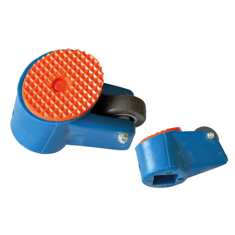 Kunststoffhuf mit Rollen für Turnpferd / Turnbock