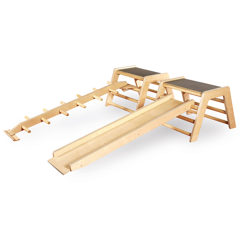 Trapezböckchen-Set klein mit Zubehör