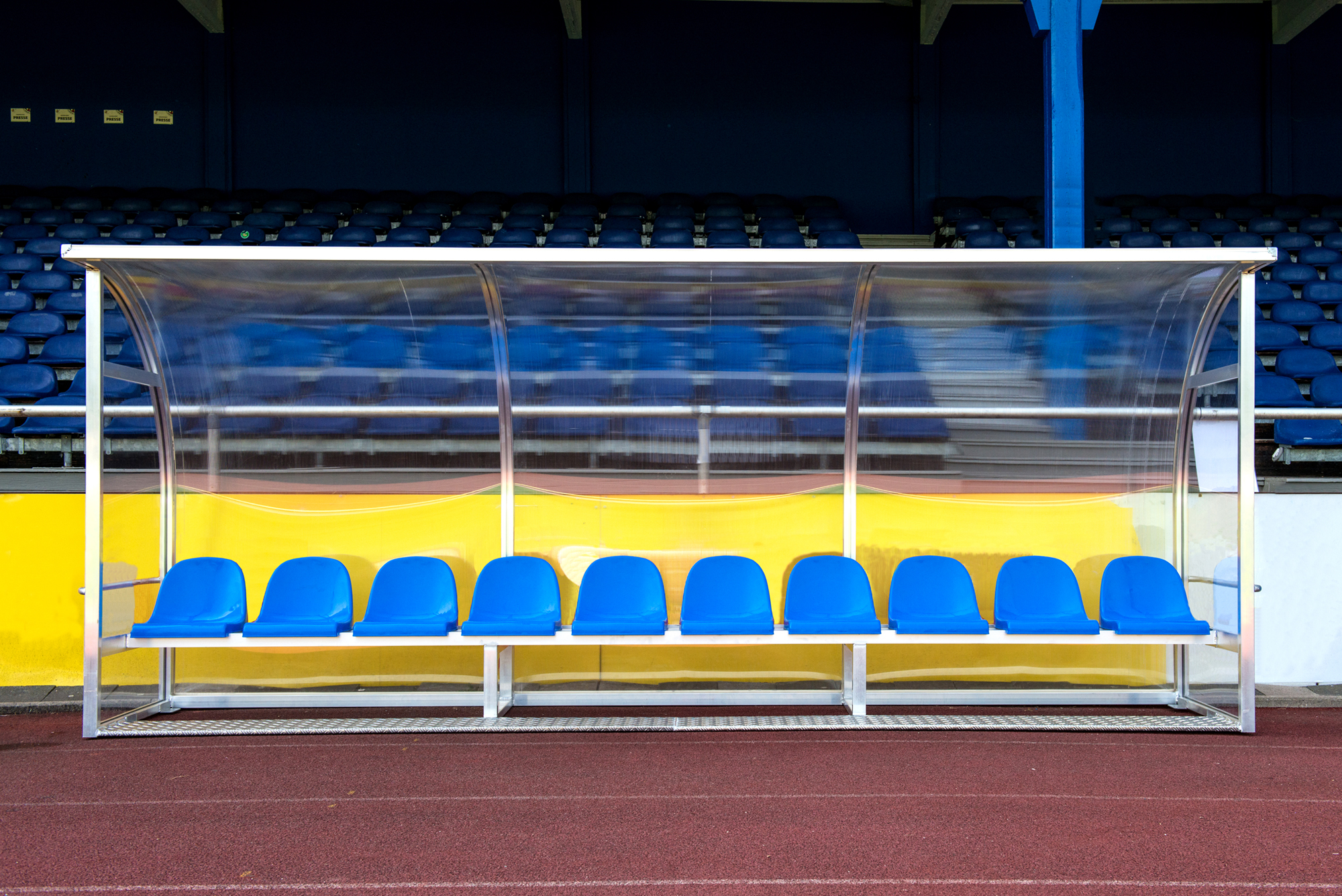 Spielerkabine "Champion" - Bild 3 - Vergrößern