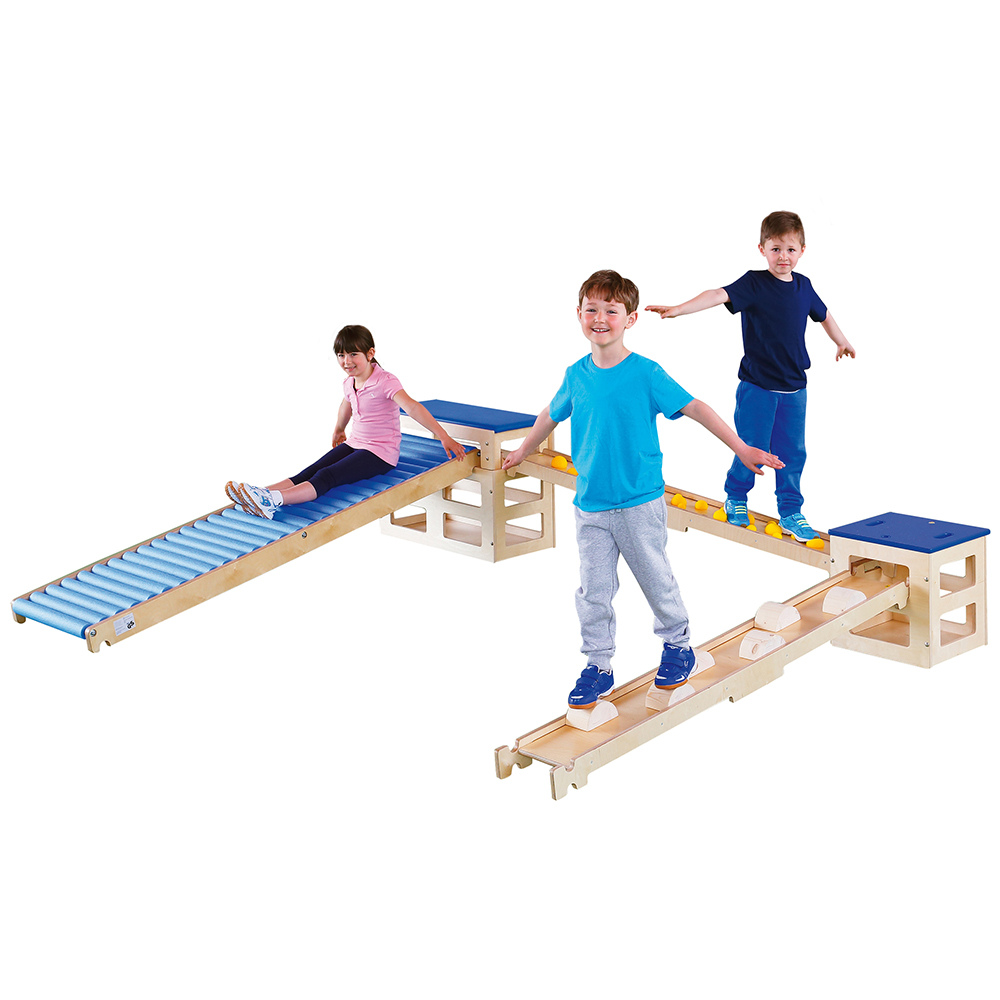 Erzi® Balancierparcours Sportbox - Bild 2 - Vergrößern