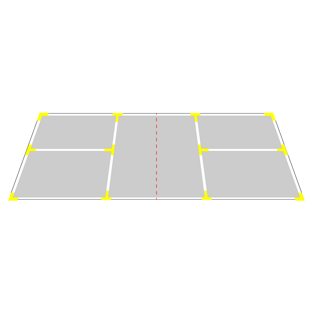 Spielfeldbegrenzungs-Set - Bild 2 - Vergrößern