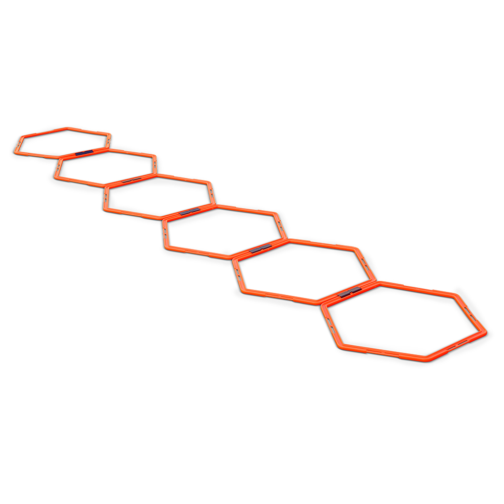 Sechseckige Koordinationsleiter 3 m - Bild 2 - Vergrößern