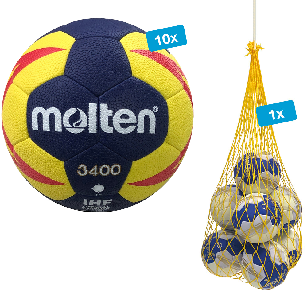 Molten Trainingshandball H2X3400-NR Sparpaket_114065-02