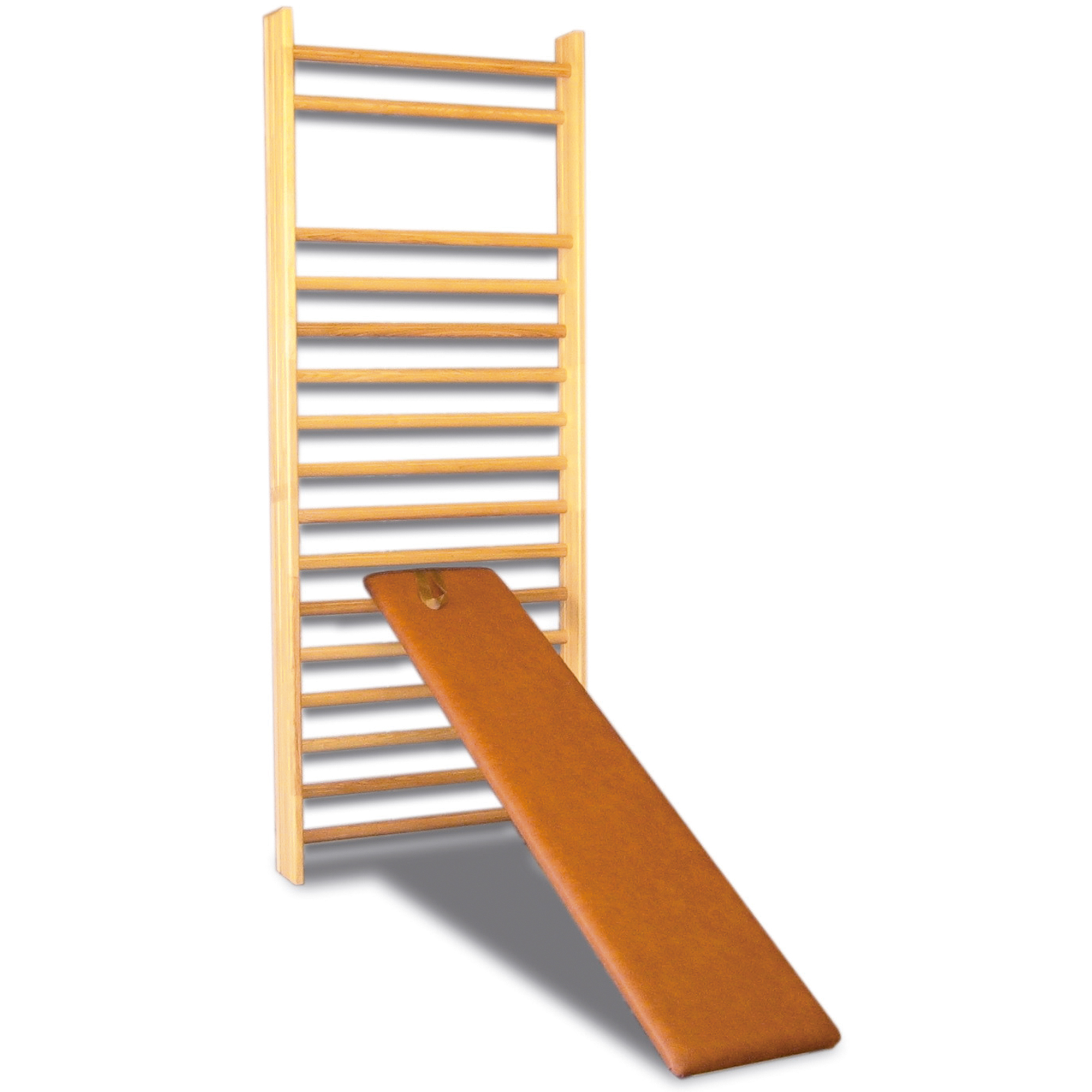 Schrägbrett für Sprossenwand mit Querlasche - Bild 2 - Vergrößern