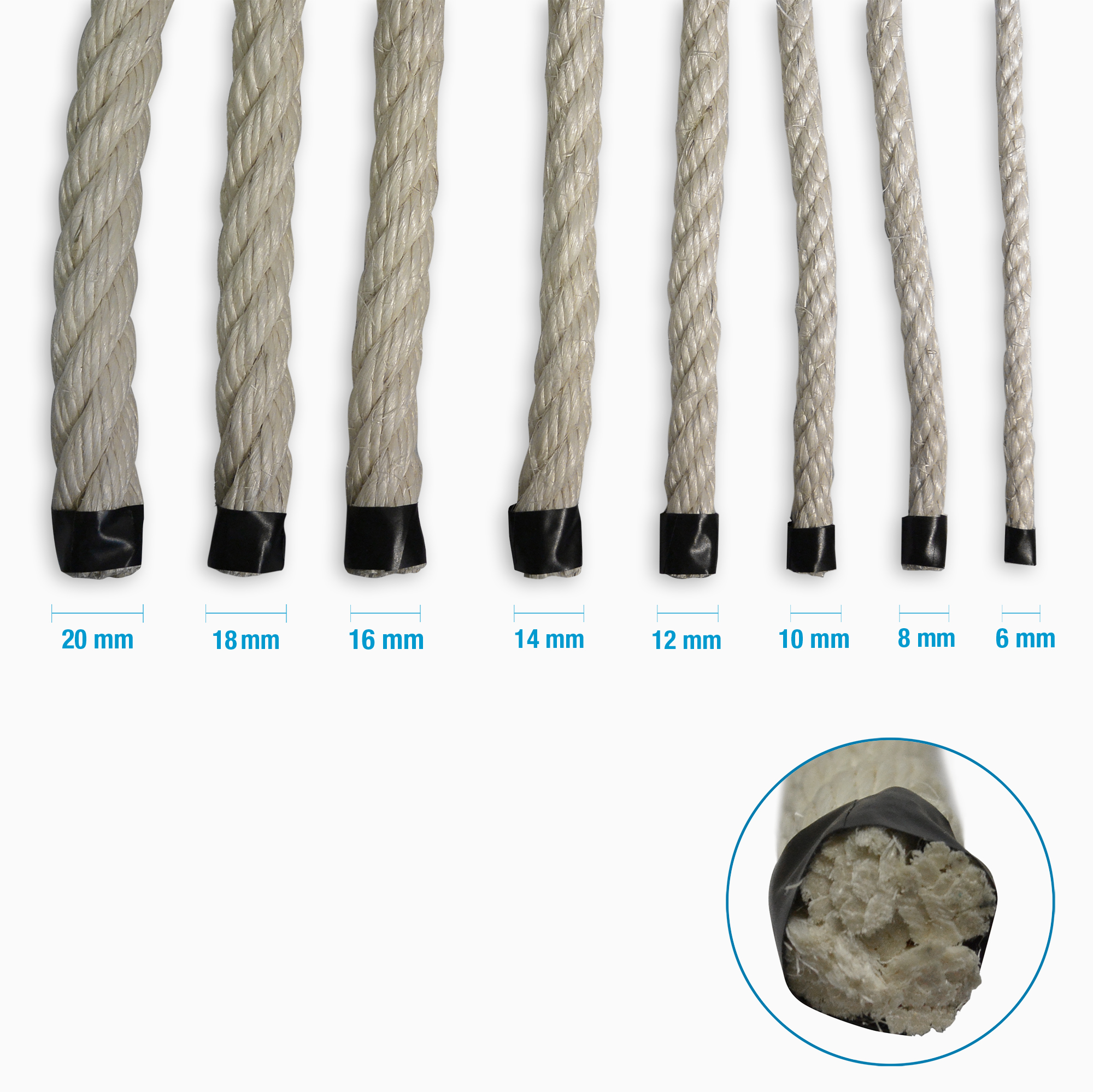 Grevinga® Sisal-Seil - Bild 2 - Vergrößern