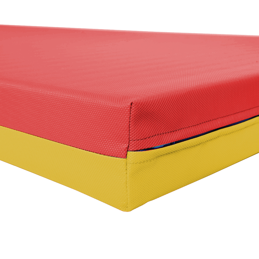 Leichtturnmatte FUN RG 80_Detail_rot-gelb