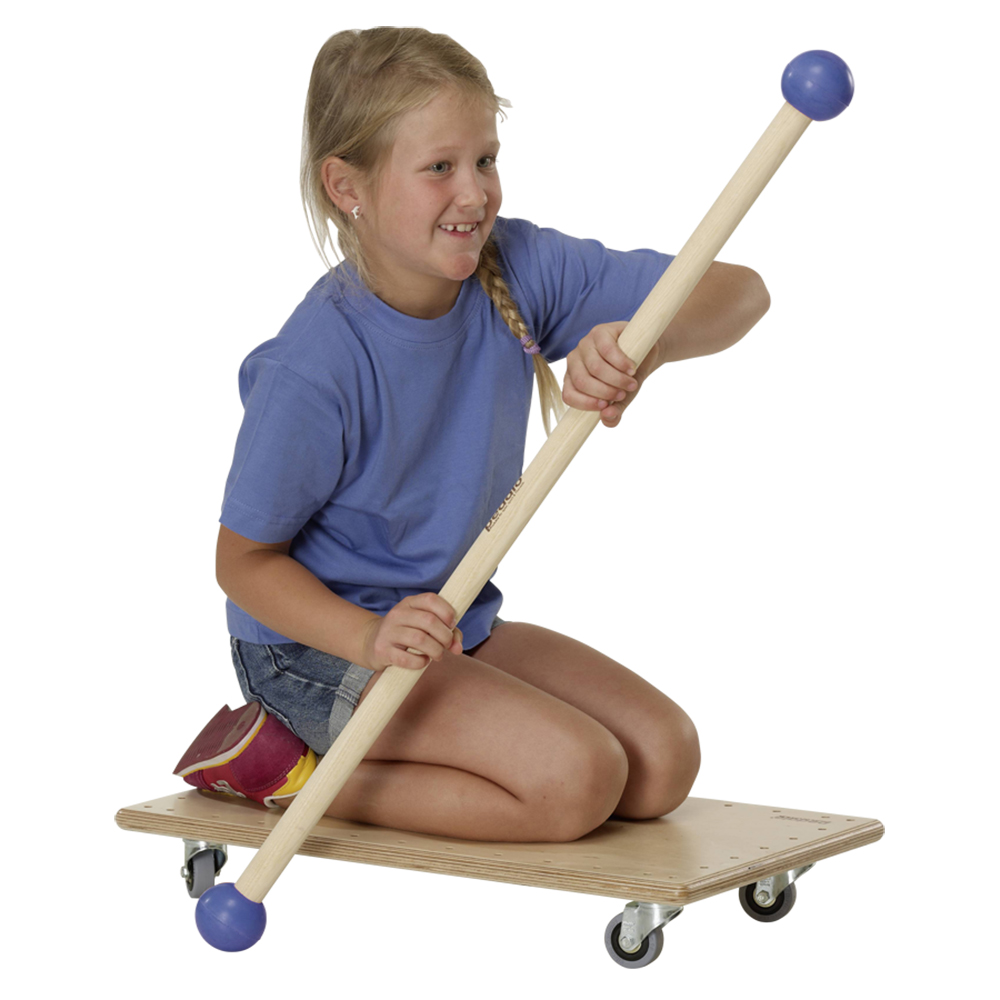 Rollbrett Paddel Stab 100 cm - Bild 2 - Vergrößern