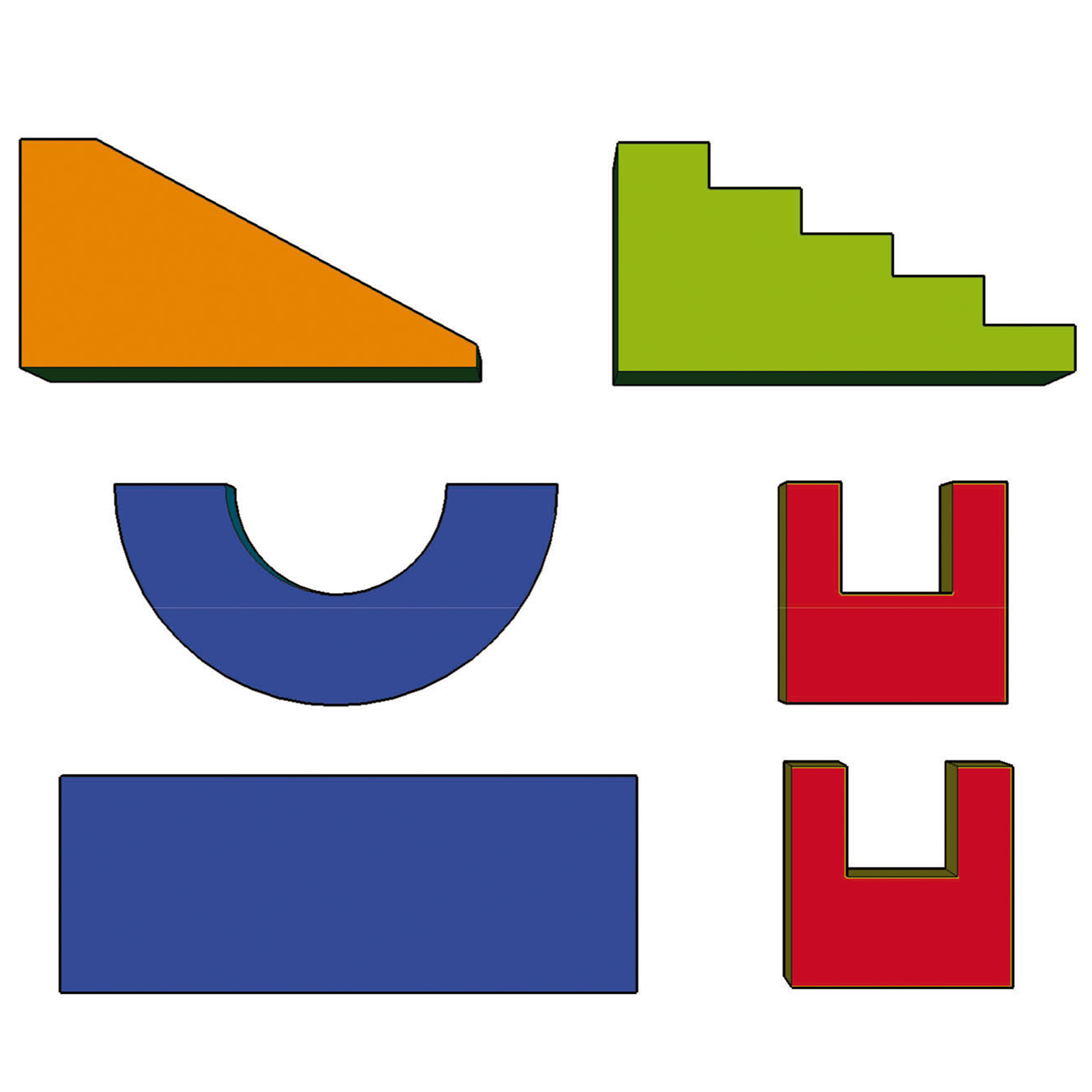 6-teiliges Baumodul MAXI - Bild 3 - Vergrößern
