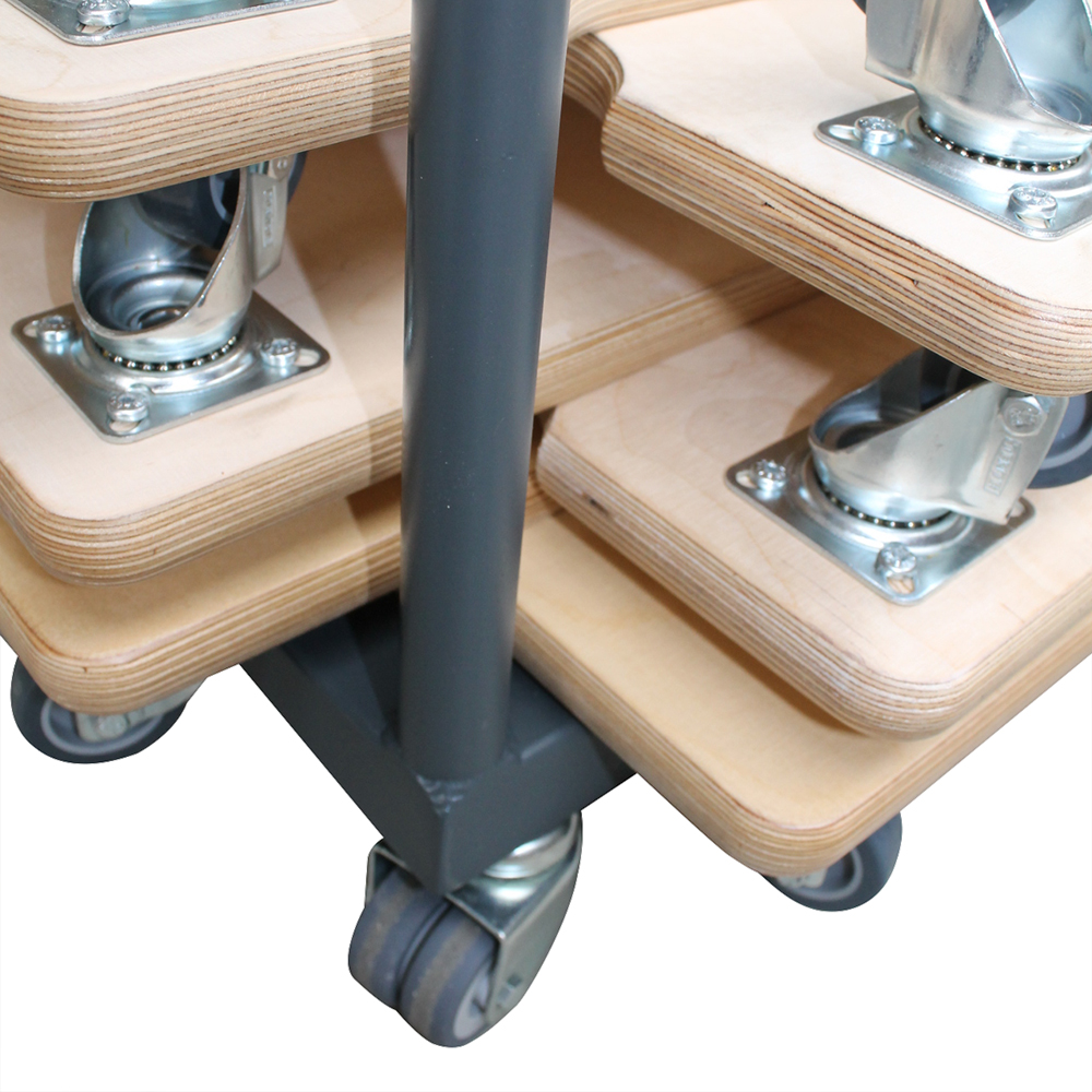 Grevinga® Transportwagen für Rollbretter - Bild 2 - Vergrößern