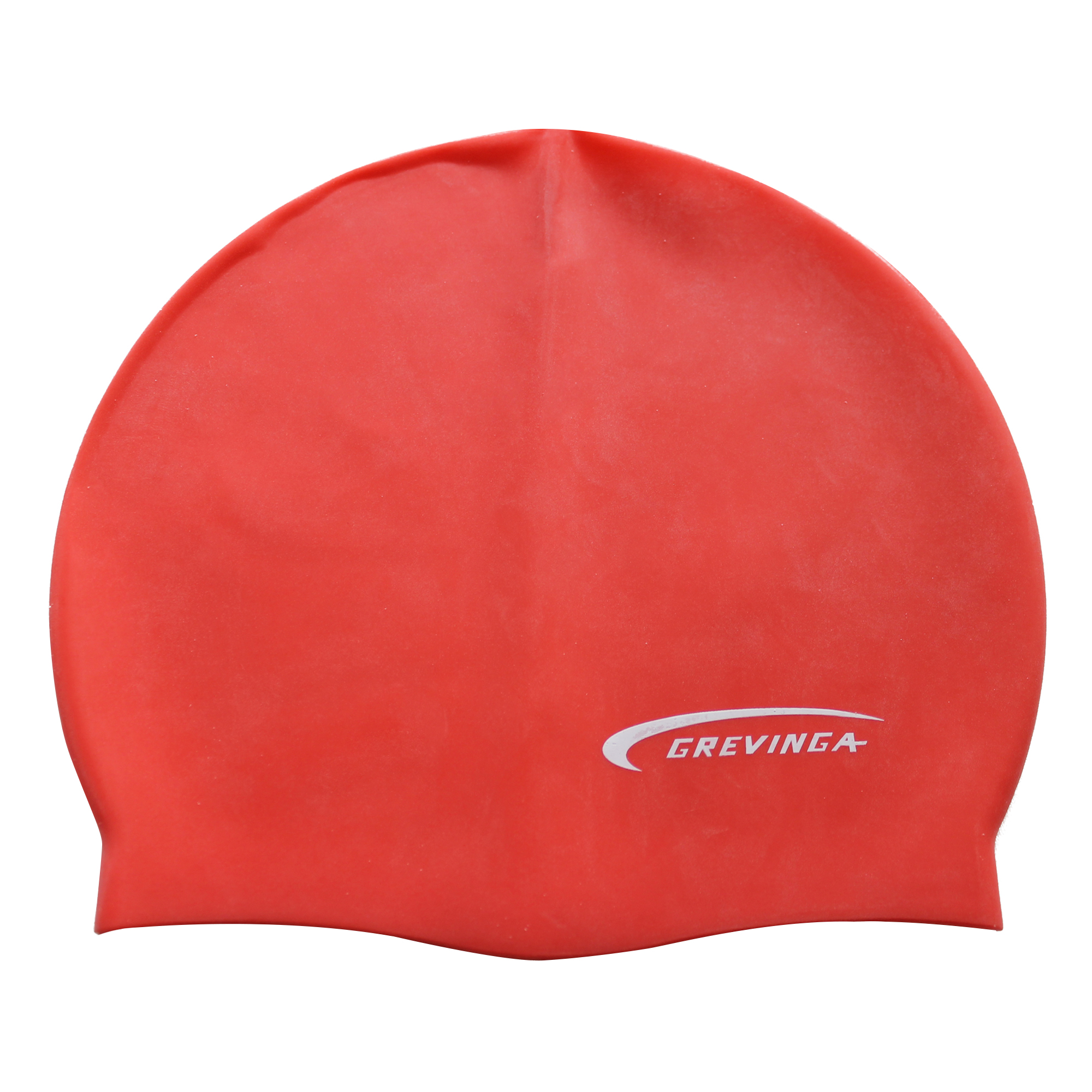 Badekappe-einfarbig-rot