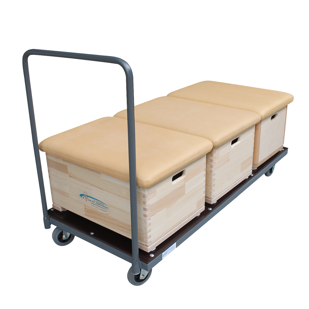 Grevinga® Transportwagen für kleine Sprungkästen - Bild 1 - Vergrößern