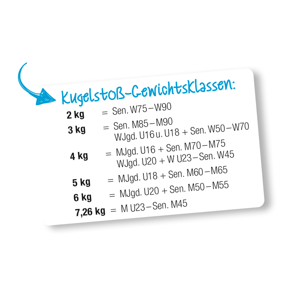 WV-Gummi-Stoßkugel - 3 kg - Bild 3 - Vergrößern